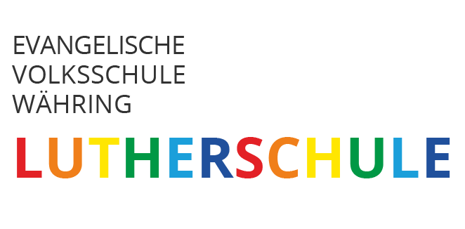 Hier sieht man das Logo der Lutherschule.